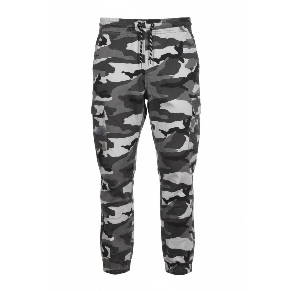Matix Mens Street Camo Cargo Jogger Pants Gray Black White MT31B37 NWT‎ Size L